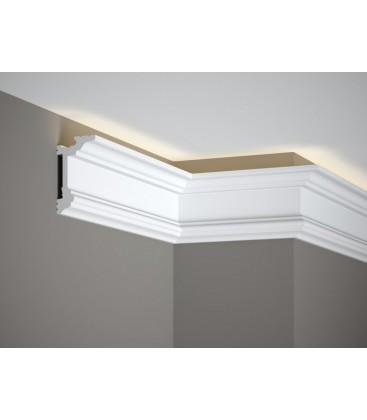 Dekoratívna lišta na strop MD137 200 x 9.6 x 5.5 cm Mardom - vhodná pre LED podsvietenie