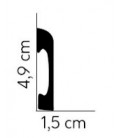 Podlahová lišta MD004 200 x 4.9 x 1.5 cm Mardom