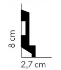 Podlahová lišta MD024 200x8x2.7 cm Mardom