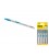 Plátky do priamočiarej píly HCS MASTERTOOL pre neželezné kovy čisté rovné strih 8TPI/100 mm 5 ks T127D 14-2815