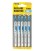 Plátky do priamočiarej píly MASTERTOOL HCS pre kov čisté rovné strih 21TPI/132 mm 5 ks 14-2813