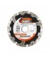 Kotúč diamantový GRANITE TURBO REINFORCED 125*2,2 mm 22-24% 12200 ot./min ot./min 9-03-125