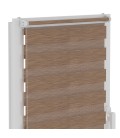 Roleta Deň a Noc Delux Plus séria Royal Brown DN22