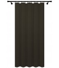 Zatemňovací záves s riasiacou páskou - Blackout Royal Truffle, čokoládová farba