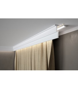 Dekoratívna osvetľovacia lišta na strop QL024 200 x 8.5 x 3 cm Mardom