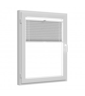 Roleta plisé extra séria s montážou do rámu Svetlo šedá