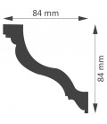 Dekoratívna lišta na strop CD85M 200x8,4x8,4 cm DSM