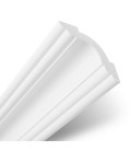 Dekoratívna lišta na strop CD50C 200x5,2x5,2 cm DSM